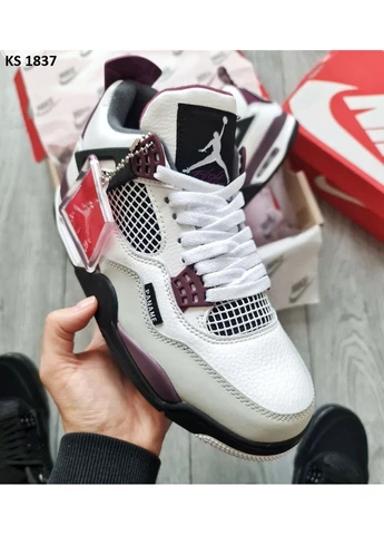КРОСІВКИ ЖІНОЧІ NIKE X PSG AIR JORDAN 4 RETRO НАЙК АІР РЕТРО No Brand комбіновані демісезони (392010275)