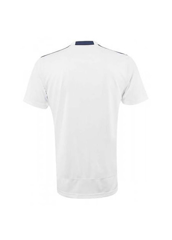 Белая мужская футболка men hex rect polo белый/черный Mizuno