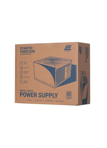 Блок питания 24pin(20+4), 1xCPU 8pin(4+4), 3xMolex, 5xSATA, (2EMP650-120APFC) 2E MASTER POWER (650W), >80, 80+ White, 120mm, 1xMB (295930028)
