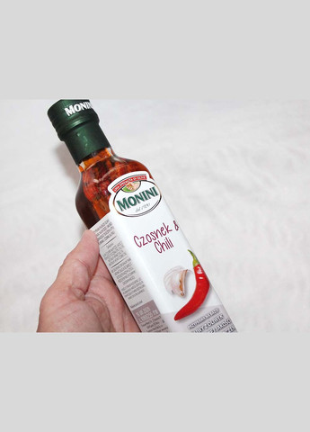 Олія оливкова Extra Vergine з часником і перцем чилі, 250 мл (Італія) Monini (351862613)