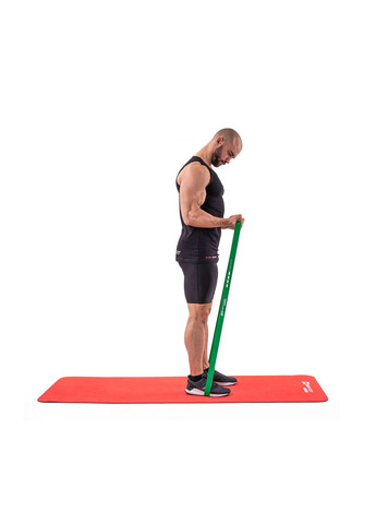 Резинка для фитнеса 23-57кг HS-L044RR зеленая Hop-Sport (361951639)