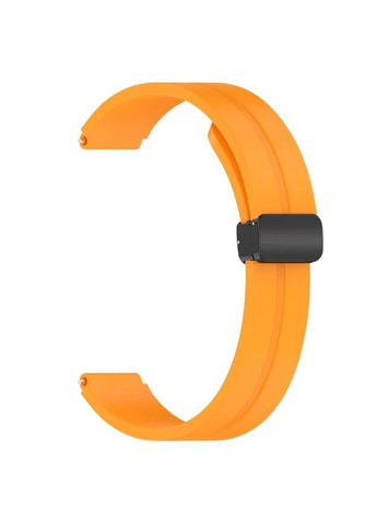 Ремінець Magnetic для Xiaomi Mi Band 9/8/10 (Помаранчевий / Orange) Line (372689279)