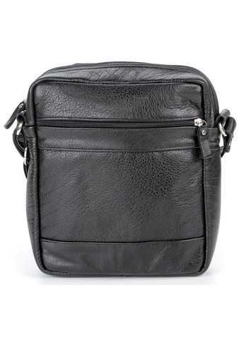 Кожаная мужская сумка 00791 Черная Shvigel (366880566)