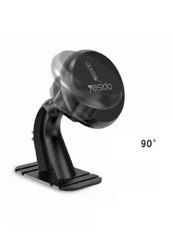 Тримач магнітний для телефона в автомобіль із кріпленням на торпедо регулюванням кута нахилу до 90° (478996-Prob) Unbranded (315386742)