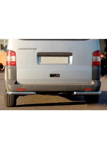 Задні куточки AK003 (2 шт, нерж) для Volkswagen T5 Transporter 2003-2010 рр CAN (389780797)