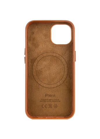 Шкіряний чохол Leather Case (AA) with MagSafe для Apple iPhone 14 Plus (6.7") Epik (292004704)