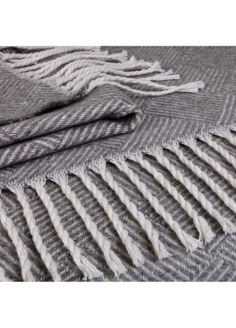 Плед бавовняний Паркет сірий 140x200 см Love You 4449 (368903989)