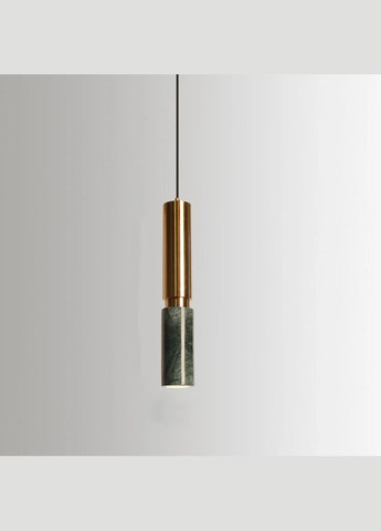 Люстра подвесная на 1 лампочку 27383 Латунь 45-150х10х10 см. Sunnysky (364495599)