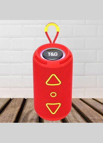 Bluetooth колонка портативна TG656 FM-радіо, акумуляторна колонка для музики. Колір: червоний T&G (297442845)