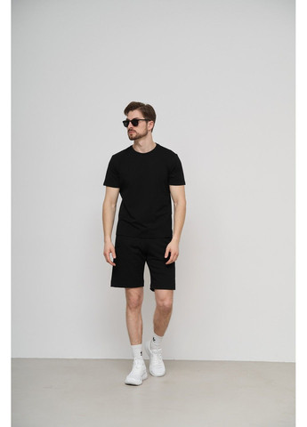 Комплект футболка + спортивные шорты мужские SUMMER черный Handy Wear (280931902)