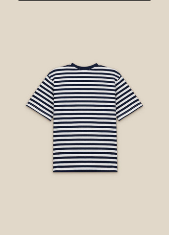 Белая летняя футболка с узором для мальчика bbc02332 134 см shop (2000999190674) LAWA