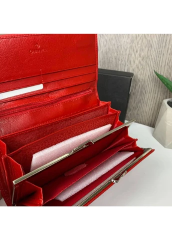 Кошелек-клатч женский матовый из натуральной кожи(KS_1411КР) No Brand (383878189)