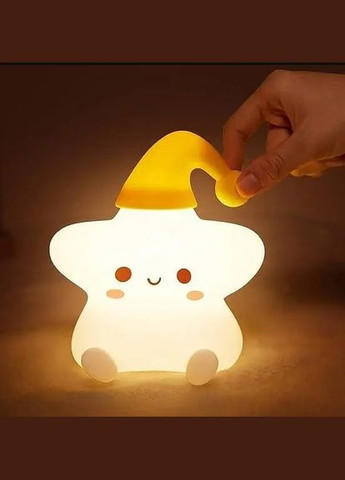 Лампа-нічник Зірочка LED RD-25 дитячий світильник 2 режими роботи (2078058369) No Brand (328261759)