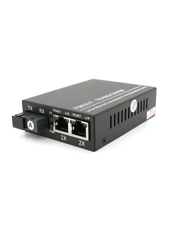 2х портовый медиаконвертор 0110S-SCX-S2-A, 2*100М RJ45 + 1*SC порт (1310/1550nm, 20km) ONV (315435988)