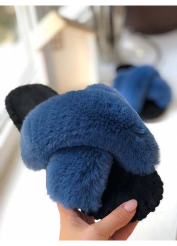 Синие домашние тапочки Family Story