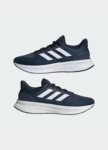 Синие летние кроссовки для бега ultrabounce 5 adidas