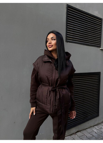 Костюм 172 трійка жилет,плащівка лаке синтепон 150,Джогери та худі тринитка на флісі Україна (368277979)