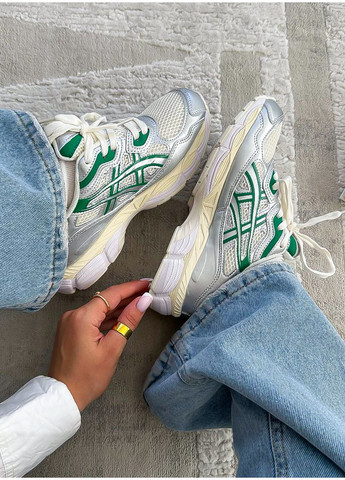 Кросівки жіночі і чоловічі Asics Gel-NYC Kale Cream Green | Асікс Гель-НЮК бежеві No Brand бежеві демісезони (351871623)