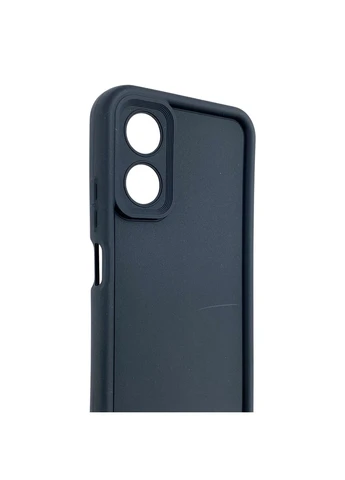 Чохол силіконовий Soft Touch для A17 чорний (Повний захист камери) Oppo (394049544)