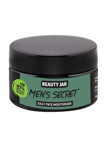 Крем чоловічий для щоденного зволоження обличчя Men's Secret 60 мл Beauty Jar (280918356)