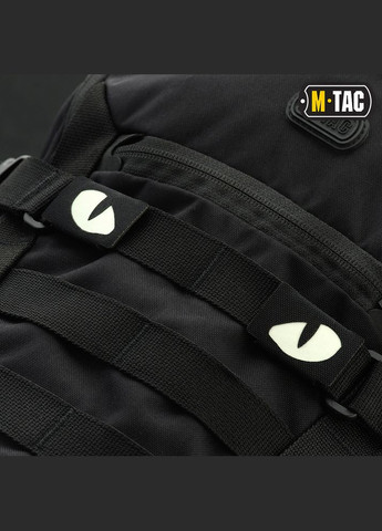 Нашивка Tiger Eyes Laser Cut (пара) Black M-TAC (315047153)