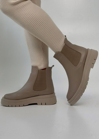 Зимние ботинки женские зимние кожаные Efa