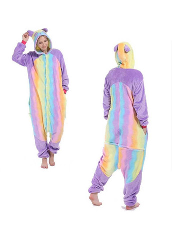 Кигуруми взрослая Панда Радуга 155 - 165 см Kigurumba (295904440)