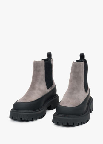 Осенние челси, цвет черный Estro