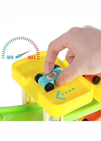 Скоростной спуск трасса гоночный трек 9906 на 4 этажа. Fun Game (327797267)