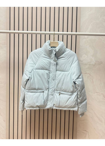 Голубая демисезонная ✨женская зимняя куртка с кулисками снизу замеры в описании✨ куртка-пальто DK/DL Мода без кордонів