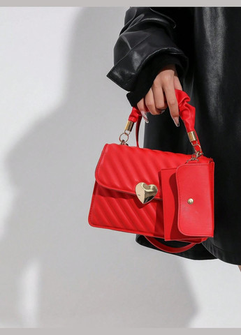 Жіноча сумка крос-боді червона No Brand (290665284)