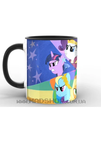 Чашка з принтом My little pony сміливі CP 03.36 Кружка керамічна 0,33 GeekLand (378965196)