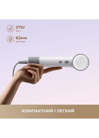 Компактний дорожній фен White (AHG11AW) Dreame Hair MINI (399534396)
