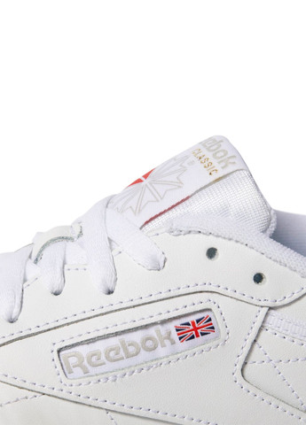 Белые кроссовки белые кожаные Reebok Club C 85 BS 7685