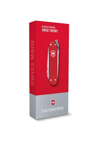 Ніж 0.6221.201G Classic SD Alox Colors Sweet Berry Victorinox (370370714)
