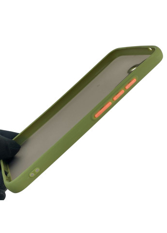 Чохол для телефона Galaxy A34 5G (SM-A346E) з високими бортами із захистом камери на самсунг а34 5г зелений Samsung (366388103)