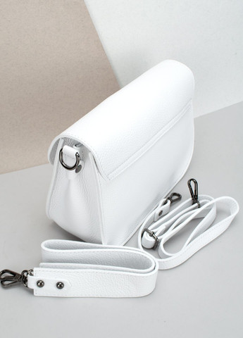 Сумка жіноча шкіряна кросбоді 03164 біла Virginia Conti (300149051)