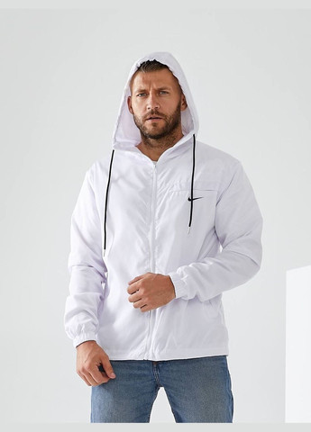 Біла демісезонна вітровка FINO Mode