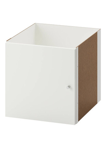 Вставка з дверцятами ІКЕА KALLAX 33х33 см Білий глянець (40314640) IKEA (267897524)