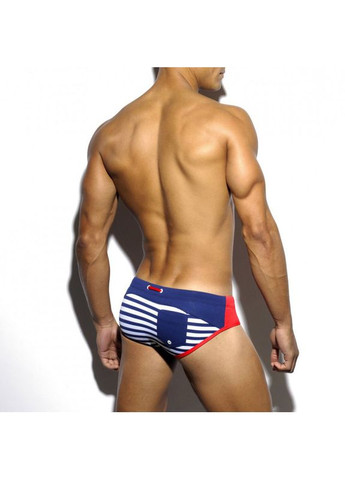 Мужские темно-синие пляжные, спортивные, повседневные, кэжуал мужские плавки брифы синий 5697 брифы Sport Line