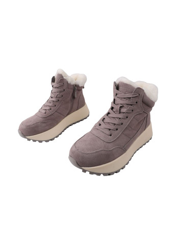 Черевики жіночі сірі натуральна замша Renzoni i1211-25ZHS (308240104)