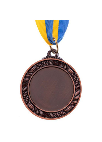 Медаль спортивная с лентой Волейбол d-5см C-7018 (металл, d-5см, 25g, 3-бронза) SP-Sport (361436830)