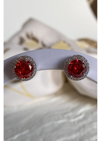 Серьги пусеты с цирконием CHICLY (364955887)