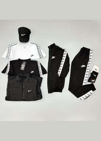 Мужской спортивный костюм 5в1 Nike + кепка+носки Freedom (335014739)