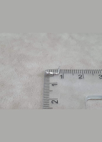 Золота сережка-пірсинг в ніс з діамантом. 1122526Р_Б Астор (322416169)