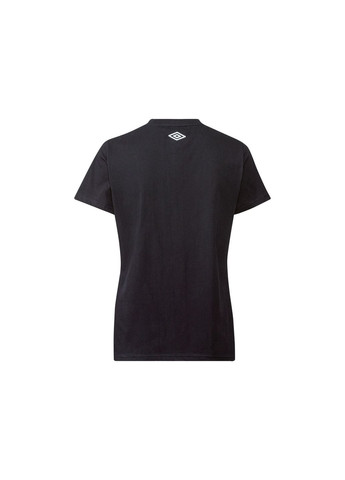 Чорна демісезон футболка з логотипом для жінки 401118_2107 чорний Umbro