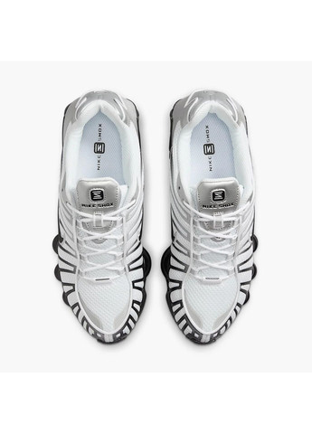 Кроссовки женские Shox Tl White/Metallic Nike белые (364838351)