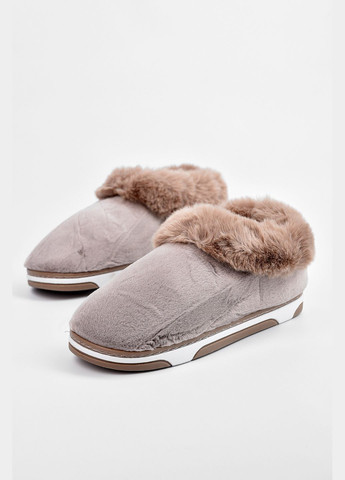 Капці кімнатні чоловічі кольору мокко Let's Shop (313580394)