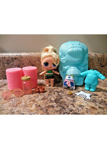 Кукла Lol surprise Hairgoals Twang series 2 makeover color change glitter doll Sunshine кукла лол 557067 L.O.L. Surprise! (373040750)