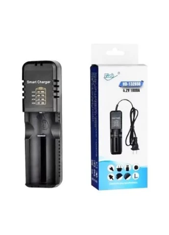 Зарядное устройство для аккумулятора HD-132650A для зарядки аккумуляторной батареи USB 1 x 14500 18650 26650 No Brand (380436834)